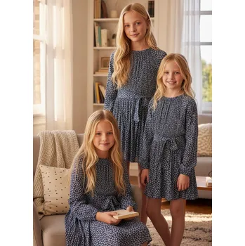 Dívčí šaty Vzorované šaty Mayoral - 1507914040 Veľkosť: 140