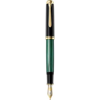 Kancelářské potřeby Pelikan M1000 Black-green B plnicí pero (987602)