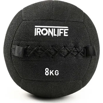 Medicinbal Pro Wall Ball IRONLIFE; KEVLAR, 8 kg