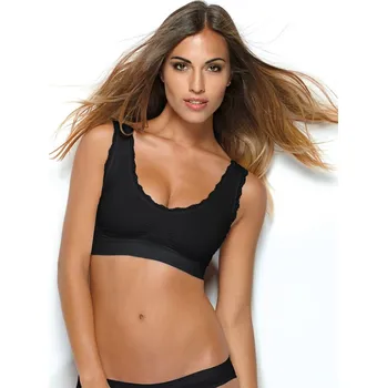 Dámské spodní prádlo Sportovní podprsenka Intimidea Schwarz 6501870 XXL