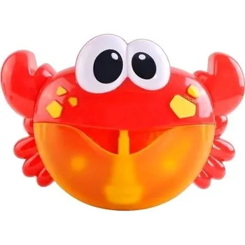 Hračka pro nejmenší Alum Bublinkovač do vany- krab červený