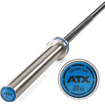 Tyč činky Olympijská osa ATX LINE Training Bar 2200/50 mm, 20 kg - BLACK OXID