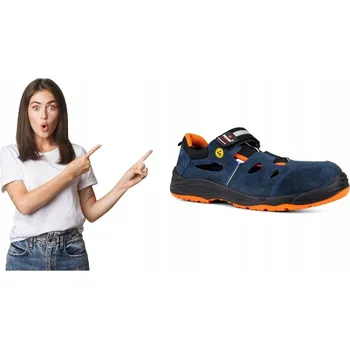 Pracovní obuv Sandály PROOF star-x 30 S1p blue velour vel. 39