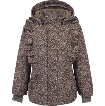 Kojenecká bunda EnFant - Dívčí zimní bunda - Coffee Bean Velikost: 92