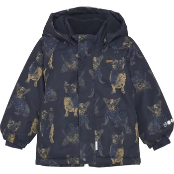 Kojenecká bunda Minymo - Zimní bunda - Navy - Buldočci - menší velikosti Varianta:: 86