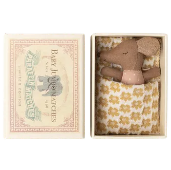 Dětské zboží Maileg - Myší miminko v pyžámku - holka - 2025