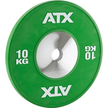 ATX LINE kotouč HQ Rubber Plates 10 kg, zelený