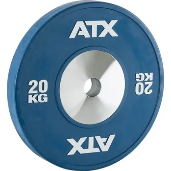 ATX LINE kotouč HQ Rubber Plates 20 kg, modrý