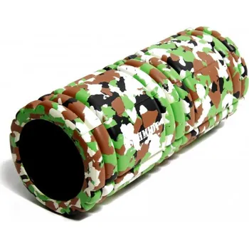 Masážní pěnový válec dutý IRONLIFE 33 x 14 cm, ARMY