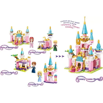 Dětské zboží Qman Princess Leah 2613 Zámek 1 část