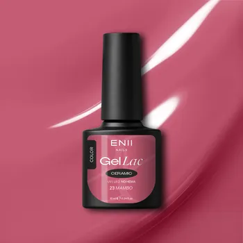 Lak na nehty ENII NAILS Gel lak Ceramic 23 Mambo - gelový lak bez HEMA, 10 ml