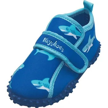 Dívčí pantofle Playshoes Blau 666300 22