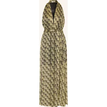 Dámské šaty Siyu Dámské Šaty S Třpytivou Nití, zlatá / černá, 40