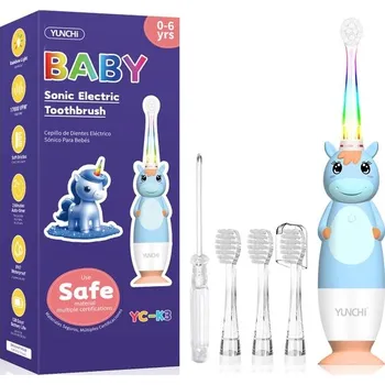 Elektrický zubní kartáček Yunchi žlutý