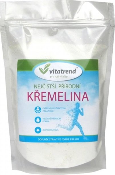 Vitatrend křemelina pro lidi doplněk stravy Hmotnost: 500g