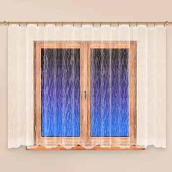 Záclona Záclona Leontýnka obšití okrajů a tunýlek 6 cm 250