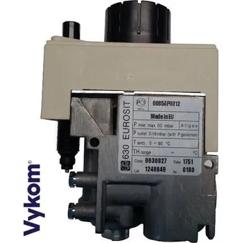Příslušenství ke kotli Plynový ventil 630 EUROSIT, M9x1, manual 0-80 °C