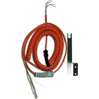 Pohon brány spirálový kabel 5 žilový CA0454A01 - točený (kroucený) kabel, délka 3,5 m, pro připojení příslušenství pohonů Nice, náhrada za kabel CA0454A00