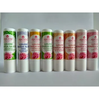 Péče o rty Amoene Pomáda na rty SPF 15 s Panthenolem, Trnka - bílá barva 4,2g