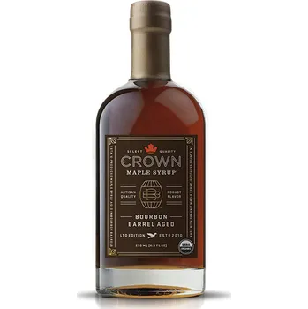 Sirup Javorový sirup Crown Maple Bourbon Barrel Aged, 250 ml