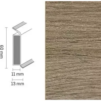 Döllken EP 60/13 flex life 2571 vintage desert soklová lišta (10 ks / bal.)