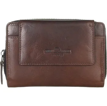 Peněženka Kožená peněženka na zip Greenburry Newport 2110-22