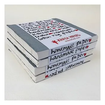 Blok Blok ručních papírů Khadi 21x21cm 100g