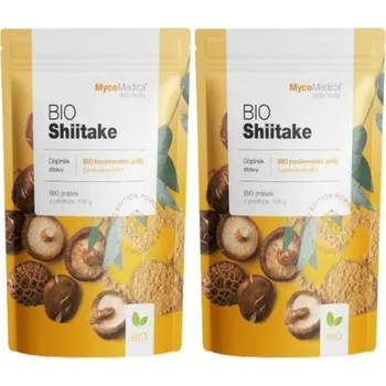 MycoMedica BIO Shiitake prášek 2x 100 g (Shiitake)