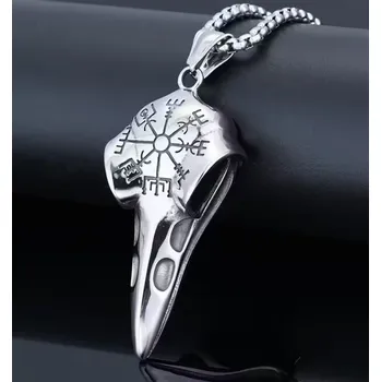 Řetízek Náhrdelník a přívěsek Vegvísir