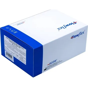 Diagnostický test Flowflex Flowflex™ 5v1 SARS-CoV-2 & Flu A/B & RSV & Adenovirus Antigen Combo Rapid Test 20ks