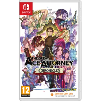 Hra pro Nintendo Switch The Great Ace Attorney Chronicles (Switch) Code in a box