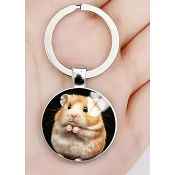 Přívěsek na klíče křeček