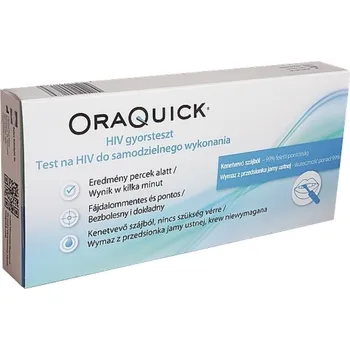 Diagnostický test OraQuick HIV - sebetest na detekci HIV ze slin 1ks
