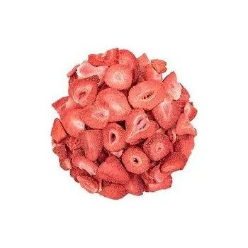 Sušené ovoce Jahody lyofilizované plátky váha 500g