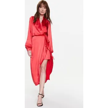 Dámské oblečení Pinko Koktejlové šaty 100295 Z345 Červená Regular Fit 40