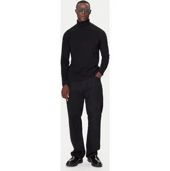 Dámský svetr KARL LAGERFELD Rolák 755023 554226 Černá Regular Fit XXL