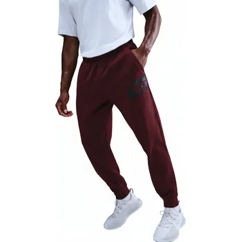 Dívčí legíny Pánské tepláky NIKE-M NK TF FLEECE JOGGER GFX DARK TEAM RED Červená L