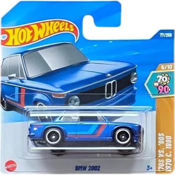 Hot Wheels - BMW 2002 modré