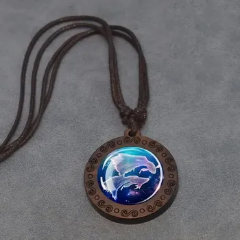 Řetízek Náhrdelník znamení zvěrokruhu - ryby