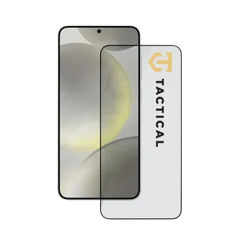 Telefonní příslušenství Tvrzené sklo Tactical 5D pro Samsung Galaxy S24/S25 černé