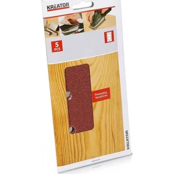Příslušenství k nářadí Kreator KRT202003 - 5x Brusný papír 93 x 230 A G40