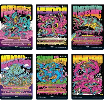 Sběratelská karetní hra Magic: The Gathering Secret Lair - Calling All Hydra Heads