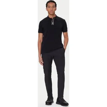 Pánské kalhoty BOSS Kalhoty z materiálu T_Commuter 50544245 Černá Slim Fit 56