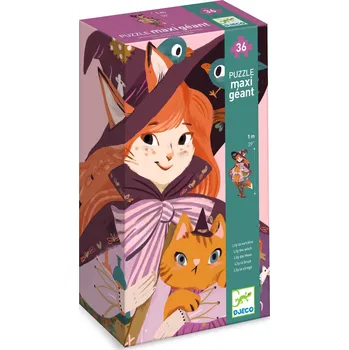 Hračka Čarodějnice Lily: Obrovské 36 dílné puzzle