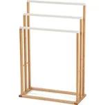 Věšák na ručníky TRENO bílá - SLEVA 3% s kodem radost25