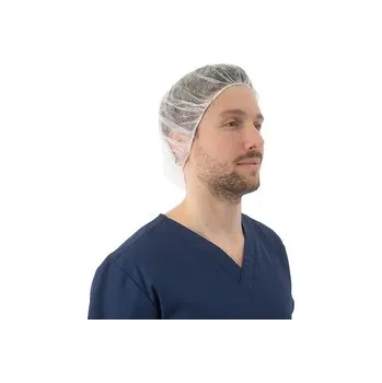 Podlahový mycí stroj Čepice z netkané textilie, BARET, 100 ks, bílá Velikost: L (53 cm)