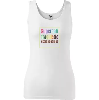 Dámské tílko Malfini Triumph Supercalifragilisticexpialidocious