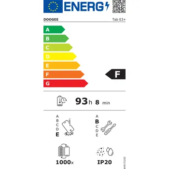 Mobilní telefon Doogee E3+ LTE 8+256GB Polar Gray