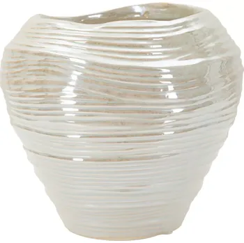 Váza Váza Roundy 22 cm perleťová