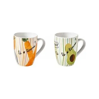 2 dílná porcelánová sada hrnků COMBRICCOLA BRANDANI